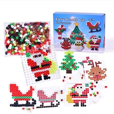 ชุดลูกปัด Perler คริสต์มาส 10 มม. 3 มิติ