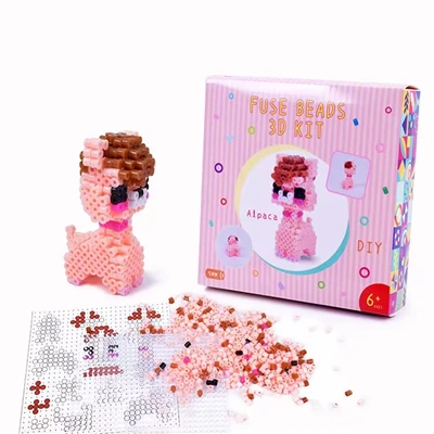 ชุด DIY ลูกปัดฟิวส์อัลปาก้า 3D