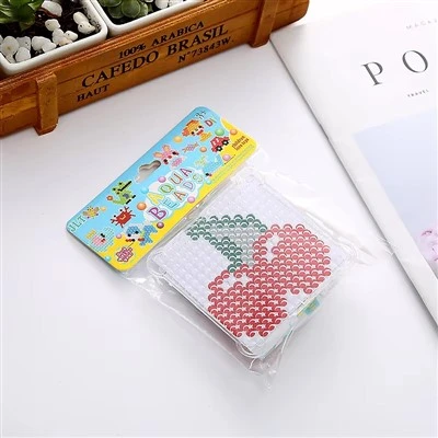 ชุดหัตถกรรม DIY ลูกปัดเชอร์รี่ Aqua